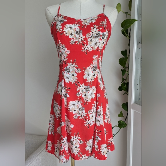 Floral Mini Slip dress - Picture 5 of 5